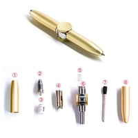 Roterende lichtgevende metalen pen