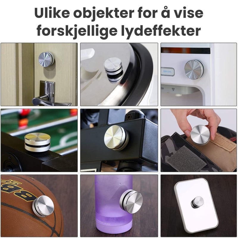 Magnetisk bærbar, trådløs Bluetooth-høyttaler med beinledning