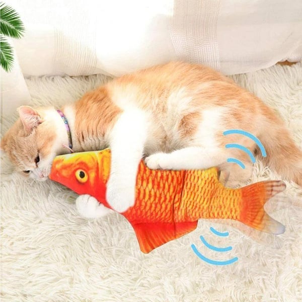 🐟Jouet de Simulation de Poisson pour Chat Charge USB🐟