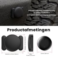 GPS-tracker met weerbestendige magnetische behuizing