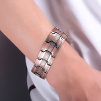 20【Sale】Ultrastarkt magnetiskt koppararmband
