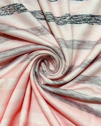 Round Neck Short Sleeve Striped T-Shirt