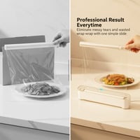 Multi-functional cling film cutter