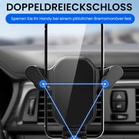 🎁Neujahrsverkauf - 50 % RABATT🎉Luftauslass Autotelefonhalter