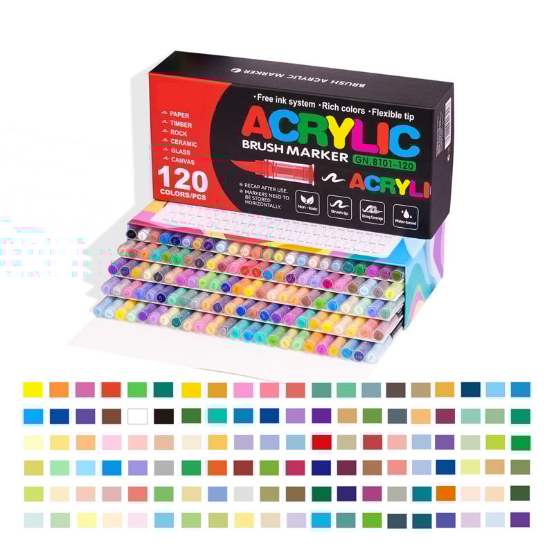 Straight Liquid Acrylic Marker