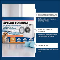 Pet-Specific Washing Machine Cleaning Tablets
