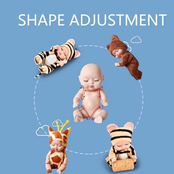 Mini Reborn Baby Dolls Lifelike Realistic Baby Dolls