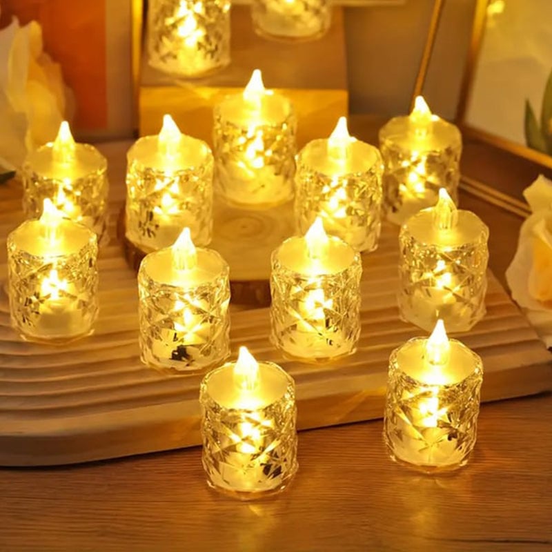 Crystal Flameless Candle Light