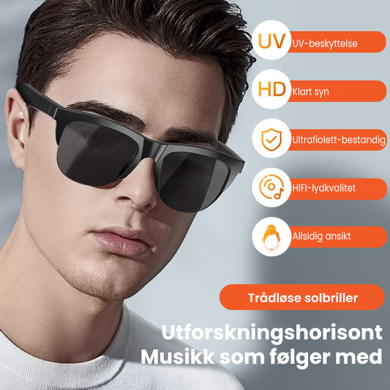 2024 Oppgrader Bluetooth-solbriller