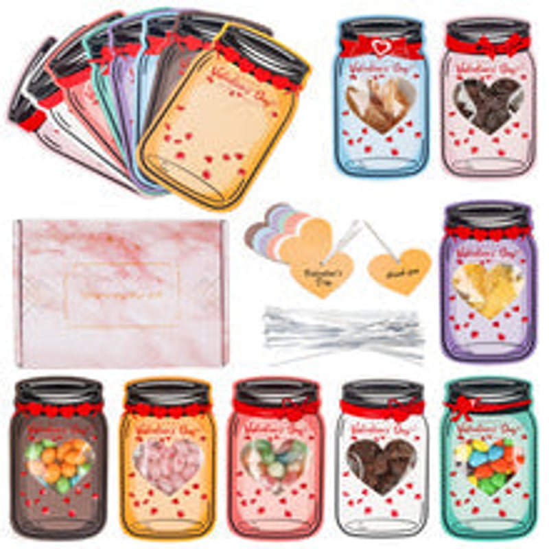 Mason Jar Greeting Cards Set