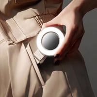 Portable Mobile Phone Rear Selfie Mirror Fill Light