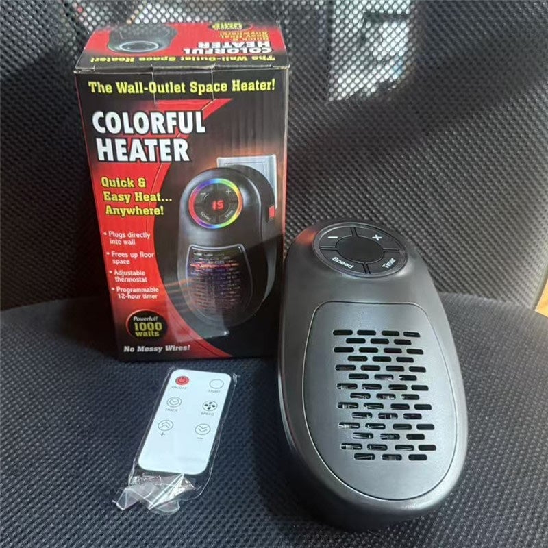 Quick-Heat Mini Wall-Mounted Electric Heater