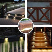 Zonne-buitentrapverlichting (4 stuks)