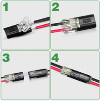 LED Strip Connector Plug met vergrendelingssluiting