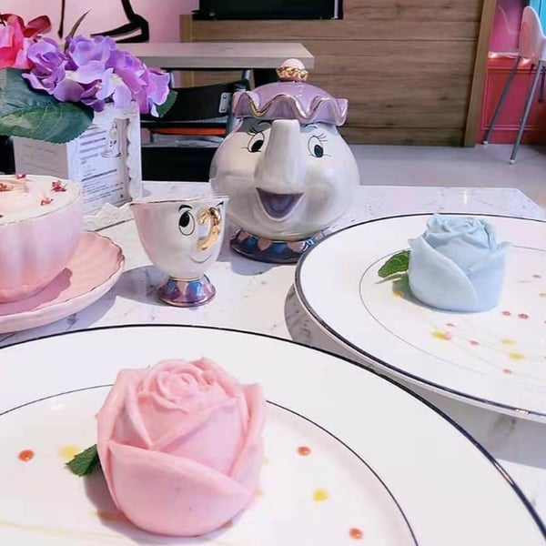 3D siliconen roosvorm ijsblokjesvorm