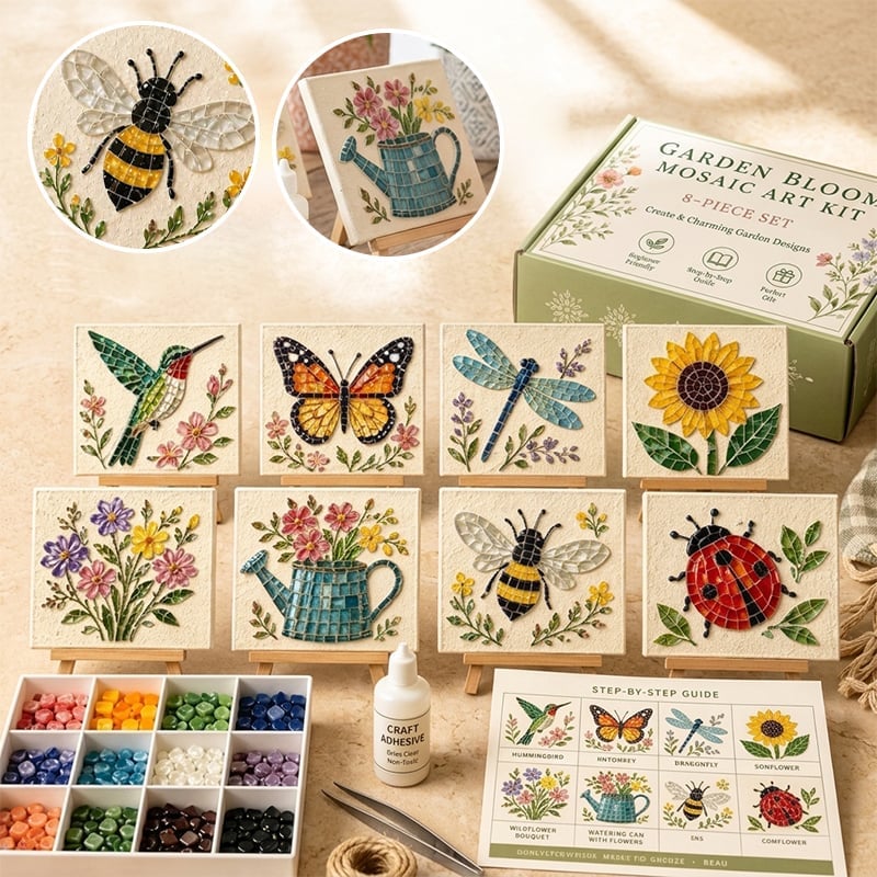Garden Mosaic Art Kit