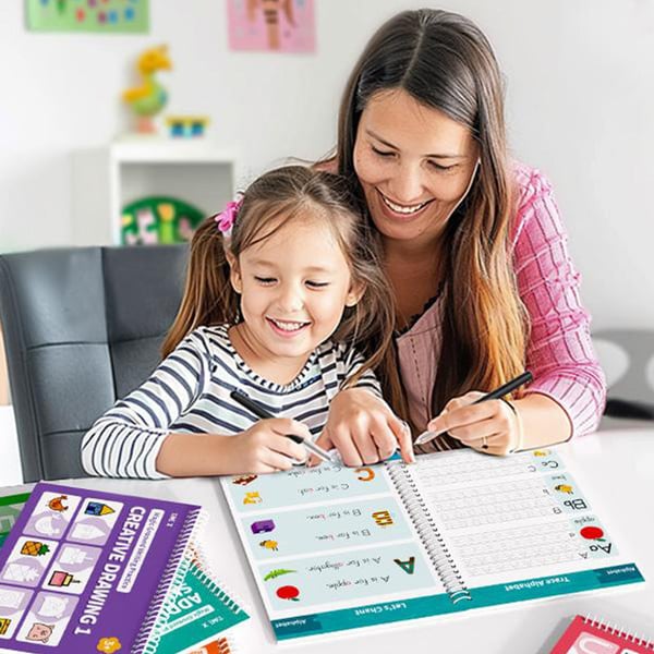 Reusable Grooved Handwriting Workbook