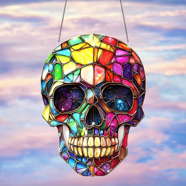 Skull Acrylic Pendant