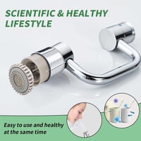 Rotatable Faucet Aerator Extension