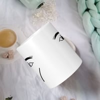 Tazza in ceramica con stampa di emoji