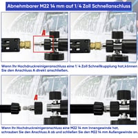 Schaumkanonen-Flaschenset