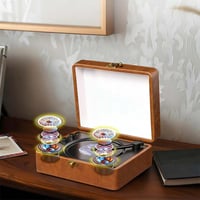 Tragbarer Retro-CD-Bluetooth-Musikplayer
