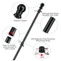 Wall- Mounted Flagpole