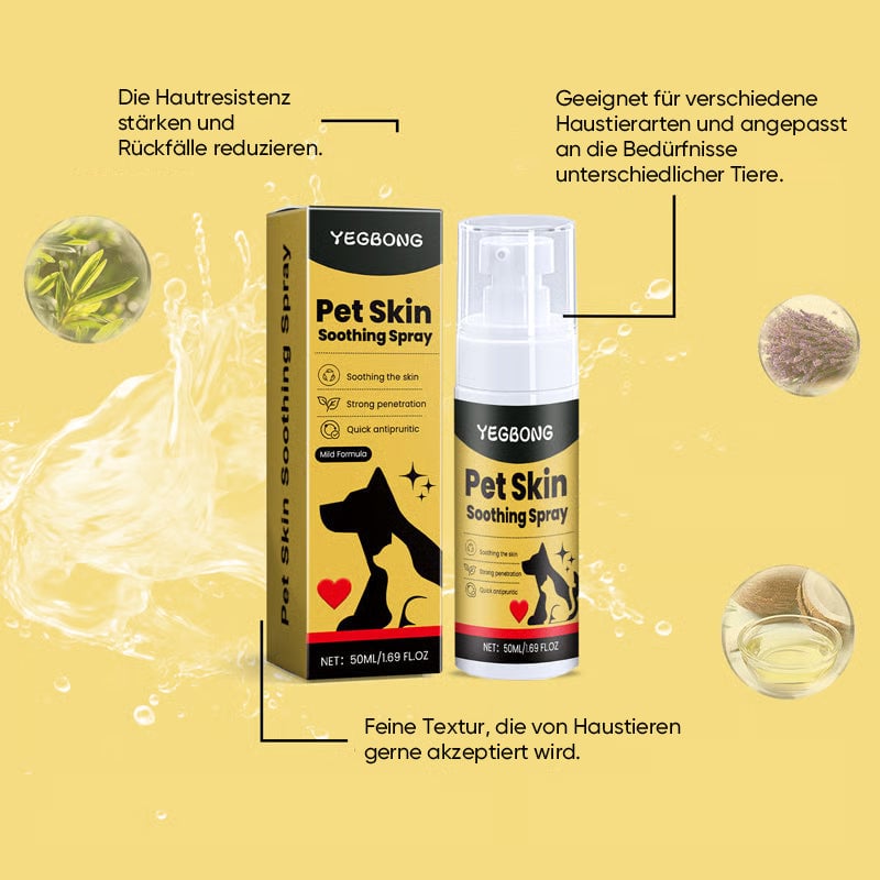 Haustier-Hautpflege-Spray