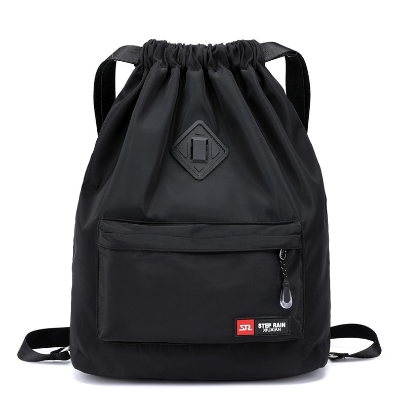 Drawstring Folding Backpack Outdoor Travel Bag