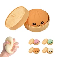 Steamed Bun Squishy Toy (Fun Squeeze Toy)