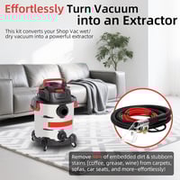 Sakerplus Extractor Hose Kit for Shop Vac