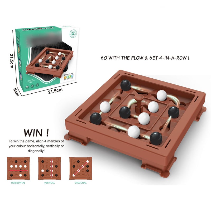 Strategy Marble Board Game (2-Player Set)