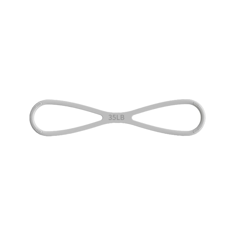 New 8-Shaped Silicone Resistance Band with Massage Grip
