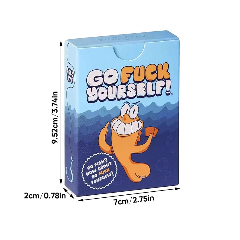 Go F*** Yourself – 18+ Adult Go Fish Party Card Game