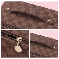 Vintage Pattern Handheld Makeup Bag