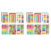 Colorful Educational Posters（18PCS/SET ）