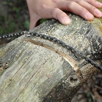 Premium Hand Kettensäge aus Carbonstahl mit 11 Zähnen