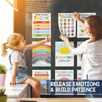 🧘‍♀️ Calming Corner Poster Set 🧠