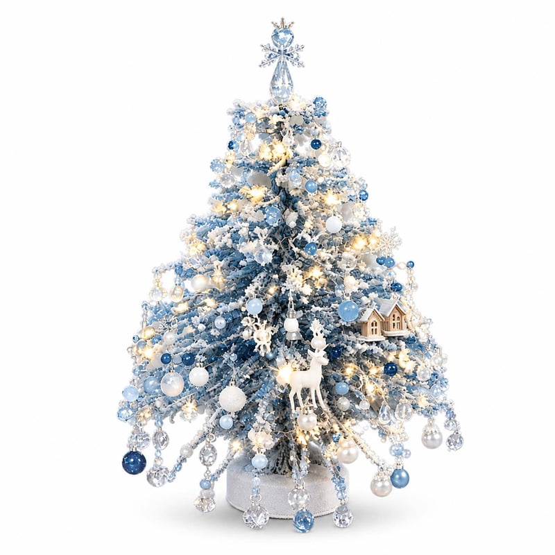 DIY-Perlen-Weihnachtsbaum-Dekorations-Bastelset