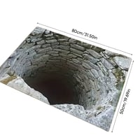 3D-Optische Illusions-Anti-Rutsch-Fußmatte