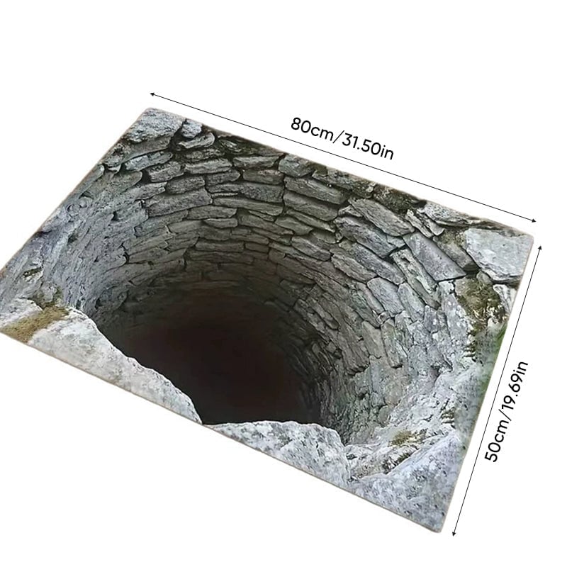 3D-Optische Illusions-Anti-Rutsch-Fußmatte