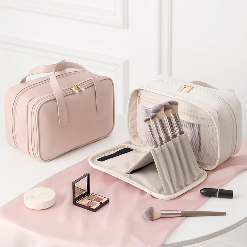 Large Capacity Portable Cosmetic Bag