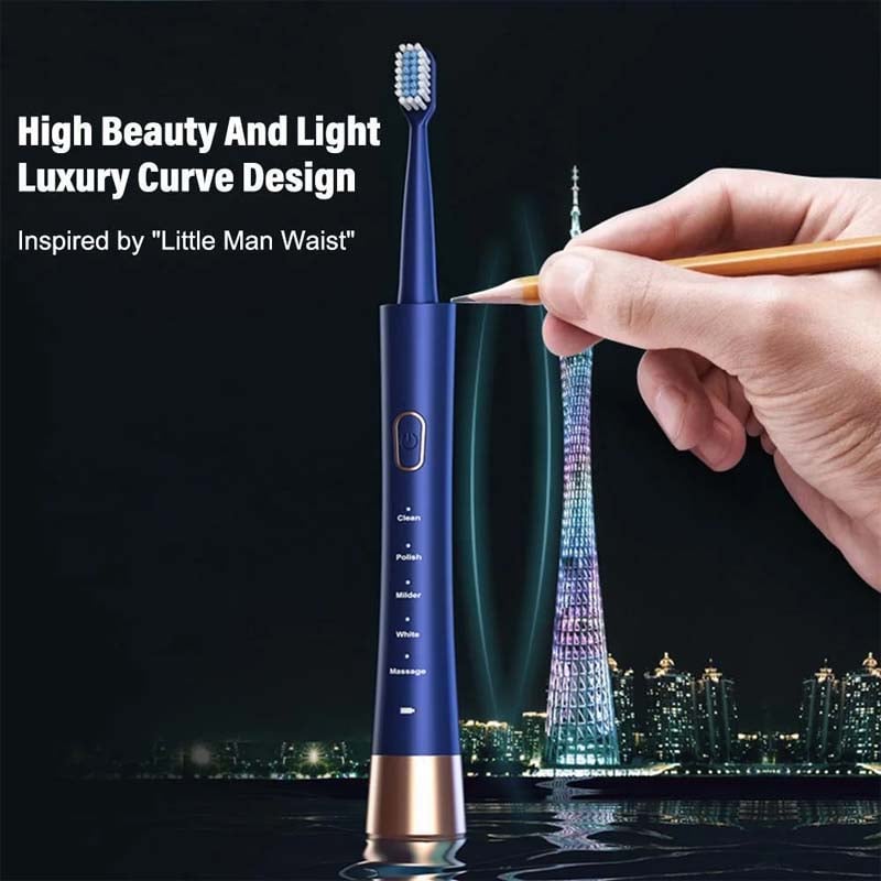 Small waist smart sonic electric toothbrush