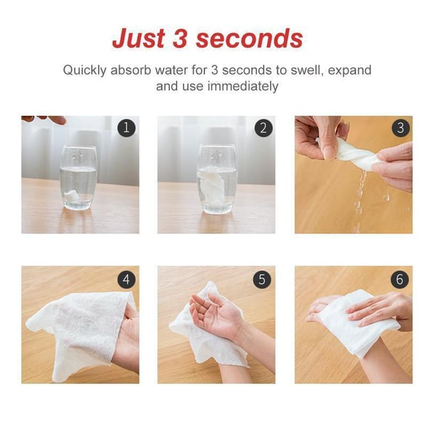 ✨ Disposable Travel Cotton Towel