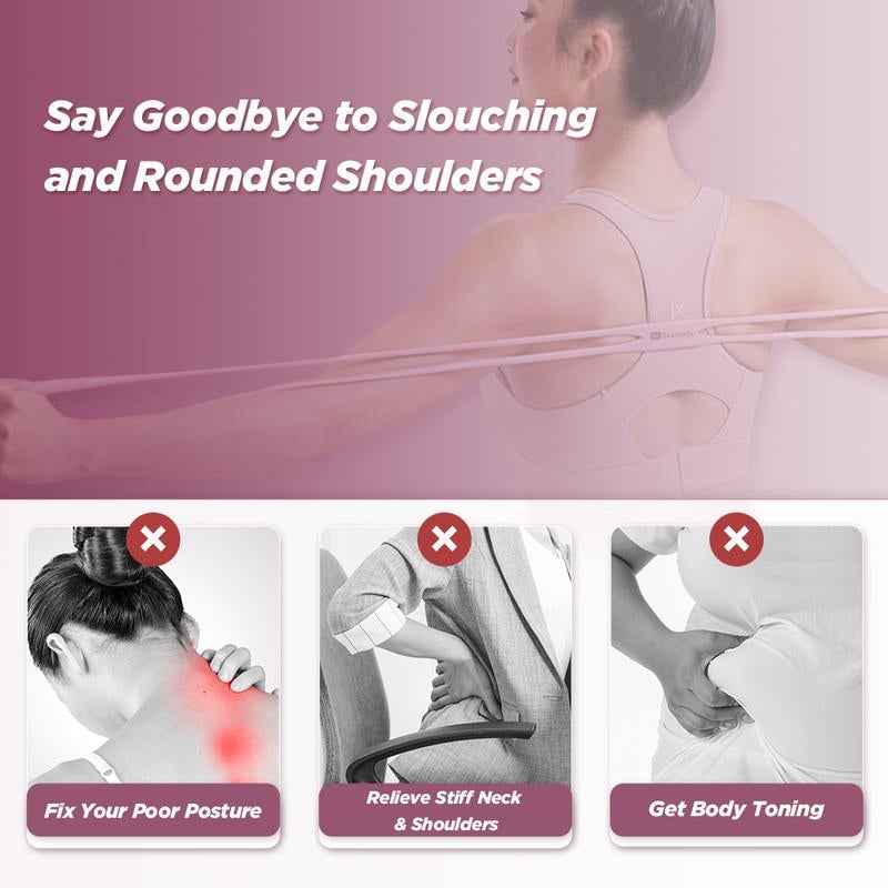 8-Shaped Silicone Resistance Band with Massage Grip