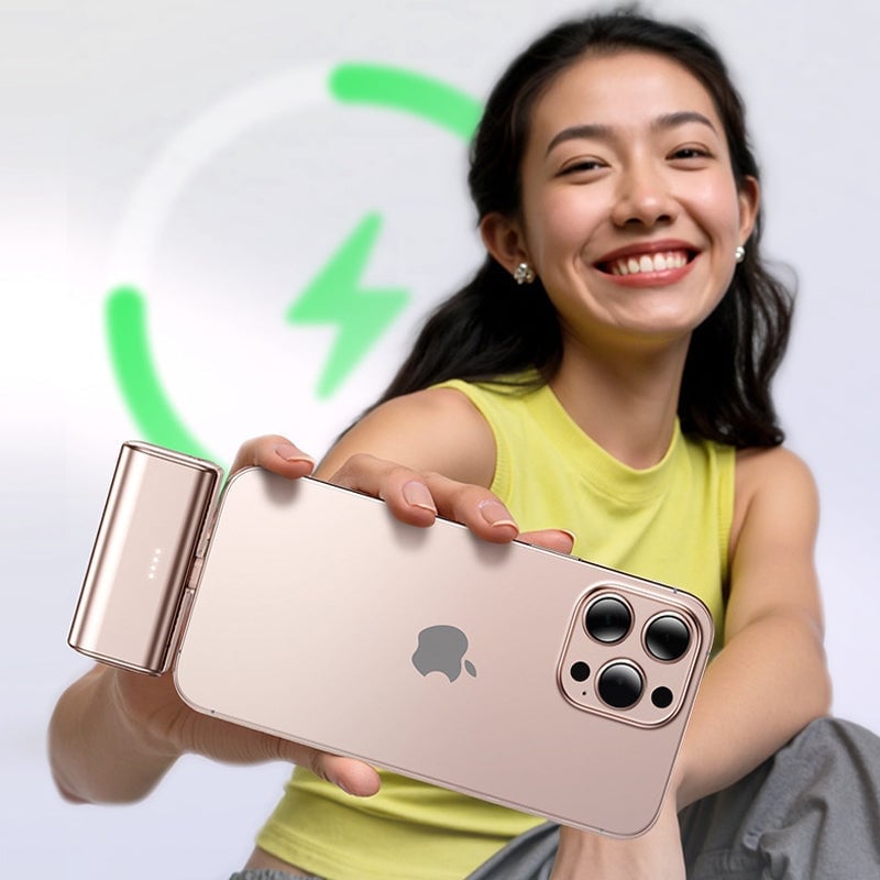 Faltbare Powerbank mit Schnellladefunktion