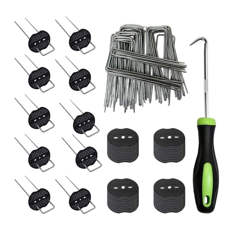 U-Shaped Ground Stake Set