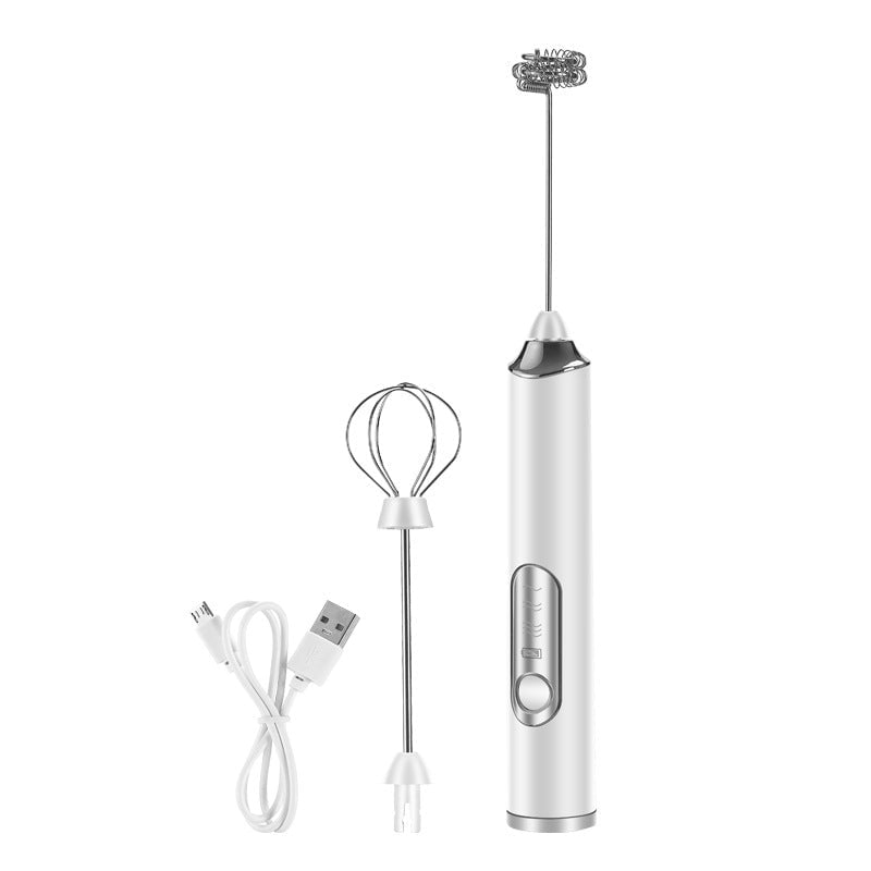 Electric Milk Frother & Egg Beater – 304 Stainless Steel