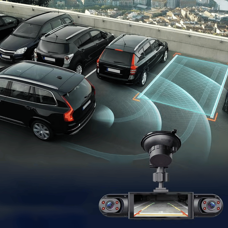 4-Kanal-Fahrrekorder Mit Rundumüberwachung
