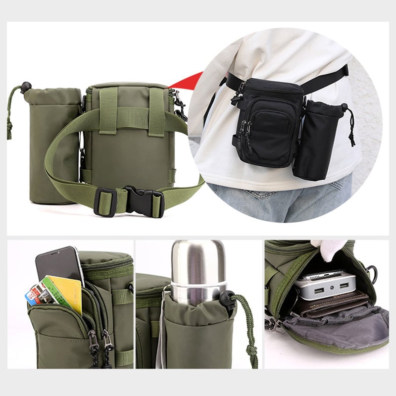 Sport-Gürteltasche mit Trinkflaschenfach